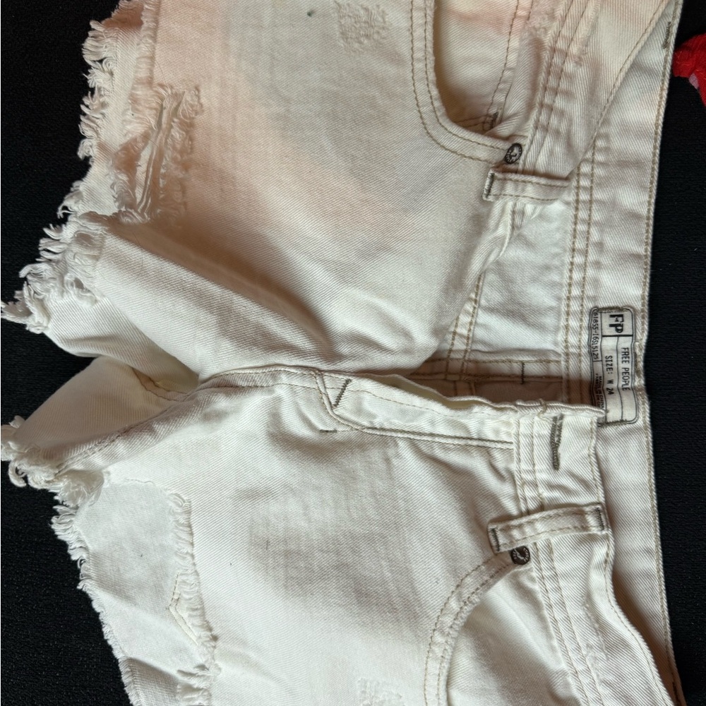 Free People light wash Denim Shorts
